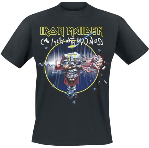 Iron Maiden Can I Play with Madness Männer T-Shirt schwarz