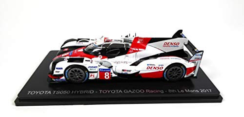 - Toyota TS050 Hybrid #8 - Toyota GAZOO Racing - 8th Le Mans 2017 - Buemi-Davidson-Nakajima - Spark 1/43 per Hachette Giappone - 01 -