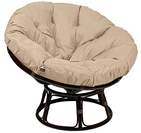CLASSIC ACCESSORIES Montlake Papasan-Kissen, wasserabweisend, 127 cm, Antik-Beige, Outdoor-Papasan-Kissen