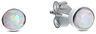 Ohrstecker kleiner Opal 925 Silber