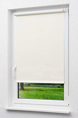 LYSEL Outlet - Mini Rollo abdunkelnd Elfenbein, (B x H) 108cm x 190cm in beige/Elfenbein