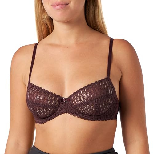 Triumph Damen Aura Spotlight T W Bra, Merlot, 90D