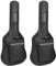 Mdvora Gitarrentaschen, 2 Stück, Gitarrentasche, 96,5 cm, 101,6 cm, 104,1 cm, wasserdichte Oxford-E-Gitarren-Gig-Tasche, zwei Taschen, für akustische Konzertgitarre, Ukulele, Bassgitarre (2 Stück),
