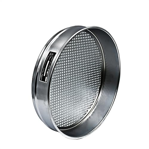 apparecchi per Laboratorio Setaccio for Ghiaia R30cm Apertura 0,075-37,5 mm Setaccio for Test di Laboratorio Standard Setaccio for Fori Quadrati Setaccio for Pietra (Size : 0.3mm)