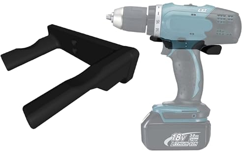 ULROAD 2 Stück Wandhalterung für Akkuschrauber für Bosch Makita Dewalt Ryobi etc. I Aufbewahrung Werkzeug Werkstatt Zubehör