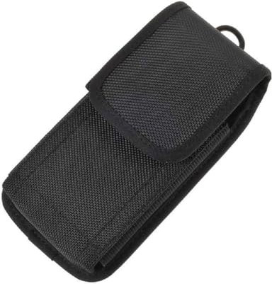 DFV mobile - Case Cover Belt in Nylon with Two Belt Loops Vertical and Horizontal für Infinix Zero 8 (2020) - Black