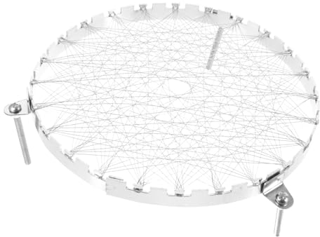 Amosfun Gas Stove Nickel Wire Mesh Diffusers for Home Glass Cookware Gas Hob Support Metal Mesh Stove Net Splatter Wok Mesh for Cooker Gas Stove Net for Home Metal Nickel Wire Mesh Bracket