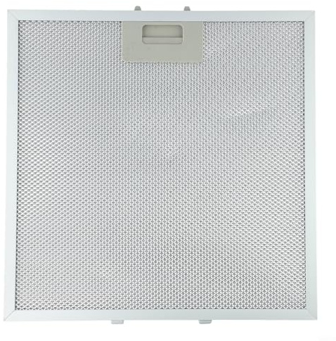 1 x Metall-Fettfilter für Dunstabzugshaube, Aluminium, Dunstabzugshaube, Küchenabgas-Fettfilter, 320 x 320 mm, passend für viele führende Marken von Dunstabzugshauben/Dunstabzugshauben