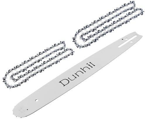 Dunhil 24 Inch 3/8 050 84DL Chainsaw Chains & Bar combo For Husqvarna 372XP 390XP 395XP 572XP 585 592XP, 240RNDD009 72DPX084G(2 chains+ 1 Bar)