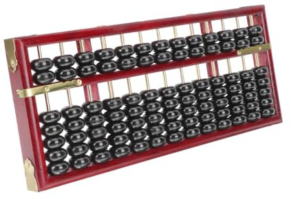 Alasum Boulier Bois Vintage Décoratif pour Garçon Fille Outil Apprentissage Calcul Jouet Éducatif Bois pour Développer la Coordination Capacités Mathématiques