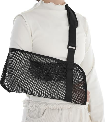 APLZGMG Écharpe d'épaule médicale en maille pour blessure d'épaule déchirée Brassard rotateur