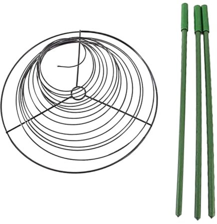 BEBEMOKO 1satz Spiralförmigen Rankhilfen Für Pflanzen Robuste Kletterhilfe Aus Langlebigem Material Für Garten Und Balkon Zur Unterstützung Von Kletterpflanzen Gestaltung Ihres