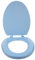 iplusmile Sedile Wc Allungato Morbida Per Design Elegante Sostituzione Comfort Per Bagno Azzurrov Shape