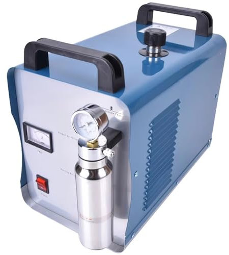 Machine de Polissage Acrylique, Soudeuse à l'eau oxygène-hydrogène, Polisseur à Flamme, Chalumeau Professionnel 220 VH180-95L/H - Idéal pour Le Travail du Cristal.