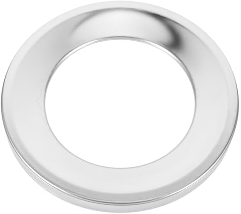 Couvercle de Poubelle Rond en Acier Inoxydable, Ouverture Large