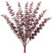 Briful 3 PCS Künstliche Eukalyptus Zweige Kunstpflanzen Faux Eukalyptusblätter Stiele Künstlich für Blumenarrangement Deko Pflanze