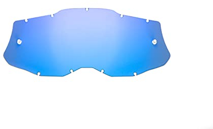 HZ Unisex – Erwachsene Seecle SE-41S272-HZ Ersatzglas blau verspiegelt kompatibel für Brille/Maske 100% RACECRAFT 2 / STRATA 2 / ACCURI 2 / Mercury 2, durchsichtig, Einheitsgröße