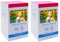 2 Sätze KP-108IN Fotopapier und Kartusche, Kompatibel mit Canon Selphy CP1500 CP1300 CP1200 CP910 CP810, 216 Papier und 6 Patrone, 4 x 6 Zoll Fotopapier