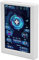 PC CPU Data Monitor, PC Temperature Monitor Plug and Play Metal Case Type C Interface 3.5 Inch Stepless Dimming for Updating (White)