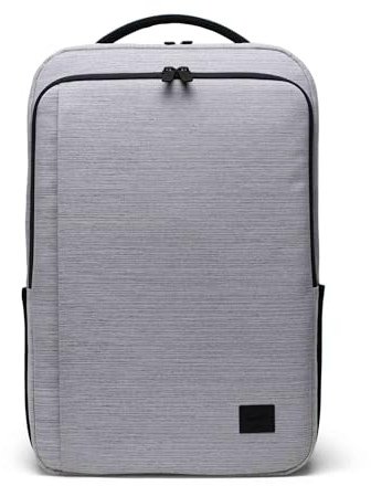 Herschel Kaslo Backpack Tech, 30L, Light Grey Crosshatch, Laptop Backpack
