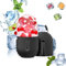 RoseFlower Ice Face Roller, Ice Roller Gesicht Eis Roller Gesicht, Eis gesichtsroller Eisroller für Gesicht und Augen, Silikon Wiederverwendbares Facial Ice Roller Ice Cube für Gesichtsmassage