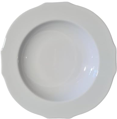 Richard Ginori Piatto Fondo Duchessa bianco - 23 cm