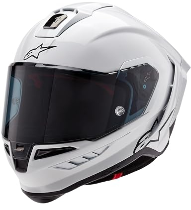 Race Helm Alpinestars Supertech R10 Motorradhelm Integralhelm Carbonhelm, BLACK CARBON, XXL