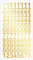 CAIHINIER Leicht Anzubringende Zahlen Aufkleber 1cm in Gold Glänzend - 89 Hochwertige Klebezahlen - Zahlenaufkleber und Nummern 0-9 - Wasser und Wetterfest Ideal für Den Außenbereich-Number Stickers