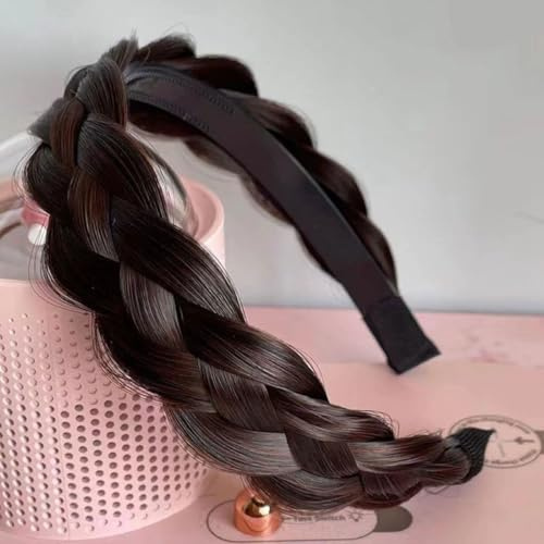 Damen Haarreif, Fischschwanz, Zopf Stirnband, Stirnbänder, verziert Haarreifen - Party, Hochzeit, Kopfschmuck, Haarband für Frauen und Mädchen Haarbänder