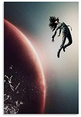 HSYIFF Bilder Wohnzimmer Modern Senza Cornice 60 * 80cm Poster d'arte The Expanse moderna camera da letto familiare