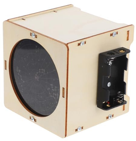 Kisangel Lampe De Projection Étoiles Bois Projecteur De Lumière pour Chambre à Coucher Décoration Ambiance
