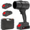 081 Store - Soffiatore a Batteria 48v, 2 ANNI DI GARANZIA, Soffiatore per Foglie con Turbocompressore, Dotato di 2 Batterie da 48V 15000 mAh