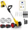 Desbrozadora con Ruedas con Cuchillas Intercambiables. Corta Cespedes Electrico con 2 Baterías para 2 Horas de Uso. Desbrozadora Eléctrica Ligera y Ergonómica para Jardín. Desbrozadoras Astur Group
