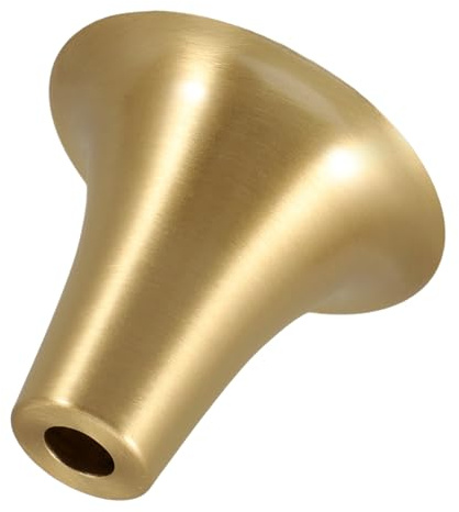Artibetter Douille Laiton Élégante pour Luminaires Suspendus, Cache Douille Ampoule en Laiton Solide, Accessoire Décoratif pour Applique Murale Intérieur et Chandeliers