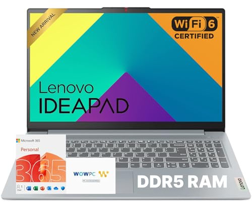 Lenovo 15.6 FHD Anti-Glare Display for Business & School | Intel High-Performance CPU | 16GB RAM | 512GB PCIe SSD | Fast Wi-Fi 6 & HD Webcam | Windows 11 Pro | Portable | Up to 11.4H Battery Life