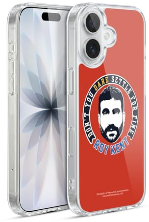 Head Case Designs sous Licence Officielle Ted Lasso Roy Kent Graphiques De La Saison 2 Coque en Gel [Protection de Qualité Militaire] Compatible avec Apple iPhone 17 Et avec MagSafe