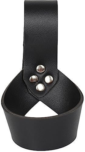Leder Gürtelhalter Leder Axt Klingenabdeckung Axtgürtelhalter Scheide Lederkopfholster Beil Schutz Und Gürtelhalter Für Schwerter Mittelalter Wikinger Fasching Halloween Lederholster