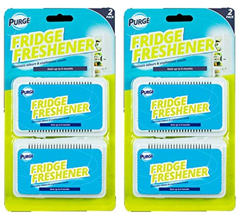 2 Packs of Fridge Deodorisers Refrigerator Fresheners