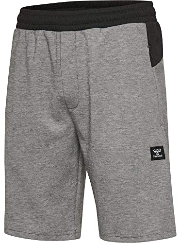 hummel Herren Shorts Hmltroppe, Grau (Grey Melange),L
