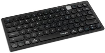 Kensington Multi-Device Dual Wireless Compact Keyboard Black Bluetooth QWERTY UK English