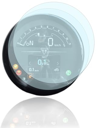 Tachoschutzfolie Displayschutzfolie passend für Triumph Trident 660 2020+ 2x Ultra Clear