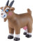 HABA Little Friends Ziege - Ziegenbock-Spielfigur für Kinder ab 3 Jahren - Bauernhof-Tiere für kreatives Rollenspiel - aus robustem Kunststoff - 1305634001