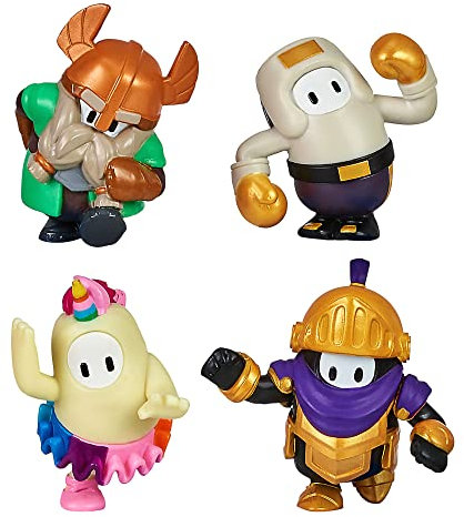 Heroes of Goo Jit Zu Fall Guys 62577 MINIFIGUREN ZUM SAMMELN (CA. 4 cm Gross) IN DER HERO-SQUAD-4ER-PACKUNG
