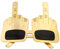 TOYANDONA Kreativer Mittelfinger aus Der Handform Finger Lustige Party Lustige Neuheit Sonnenbrille für Party- Selfie- Requisiten