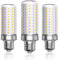 Bonlux Bombillas LED E27 Blanco Frio 6000K, 25W LED Maíz Bombillas Equivalente a 200W Incandescente Bombilla, 2500LM, E27 LED Bombilla para Porch, Sala de estar (No Regulable Paquete de 3)