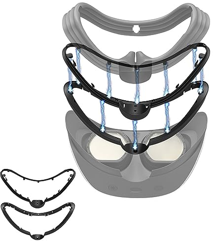 Magnetische Gesichtsschnittstelle für PSVR 2 Schnellverschluss Gesichtsabdeckung Halterung Shell Halter für PS VR2 Brille Anti-Scratch Zubehör