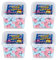 Sweetzone Fizzy pink and Blue Bottles - 170g Tub Pack of 4 Mini Blue Bottles - Experience the Irresistible Old Fashion Gummy Sweet Fruity Chews Delight - Perfect for kids and Adults