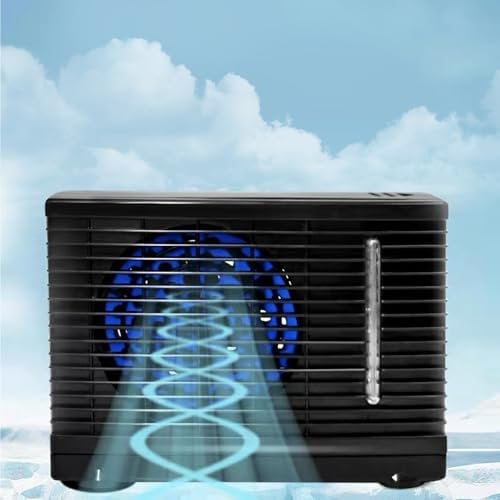 TOTMOX Climatiseur de voiture, climatiseur 12 V, refroidisseur d'air avec refroidissement par eau, universel pour voitures, camions et camionnettes