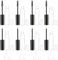 8pcs Empty Mascara Serum Tubes and Eyeliner Tubes Set Includes 4 Eyelash Cream Container Bottle, 4 Liquid Eyeliner Mascara Container, 4 Funnels for Castor Oil DIY Mascaras and 8 stoppers