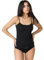 Liabel 3pz Canotta Donna 100% Cotone - vestibilità Perfetta, Comfort Ottimale - Canottiera Donna Cotone Ideale per Ogni Stagione (IT, Testo, S, Regular, Regular, Nero 2pz - Spalla Stretta)